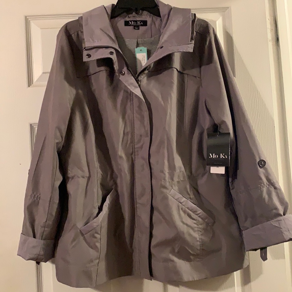Mo-Ka Lillian lightweight rain jacket